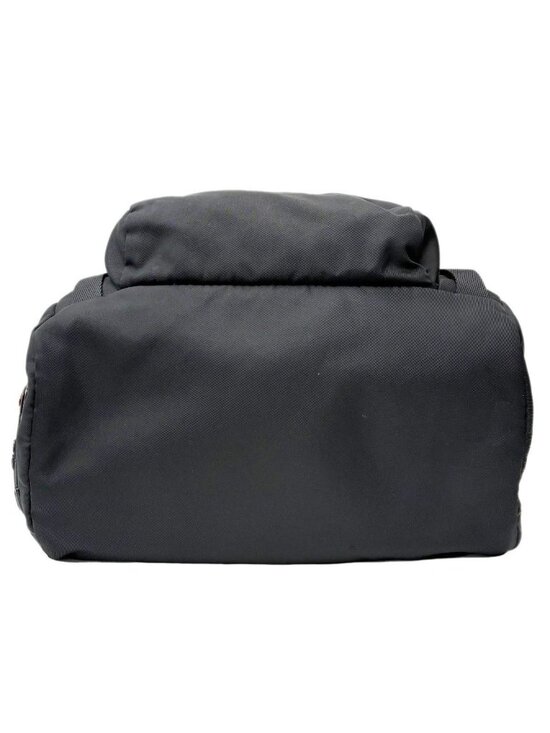Prada Logo Patch Backpack Black main image 12